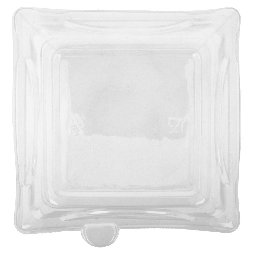 215.91-COPERCHI PER CODICE 215.90 16,4x16,4x4 CM TRASPARENTE PET (50 u.)