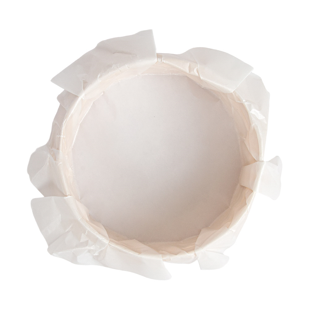 280.51-ANELLO DA FORNO CON CARTA 'WOOD' 545 ML Ø 11,8x5 CM NATURALE LEGNO (10 u.)