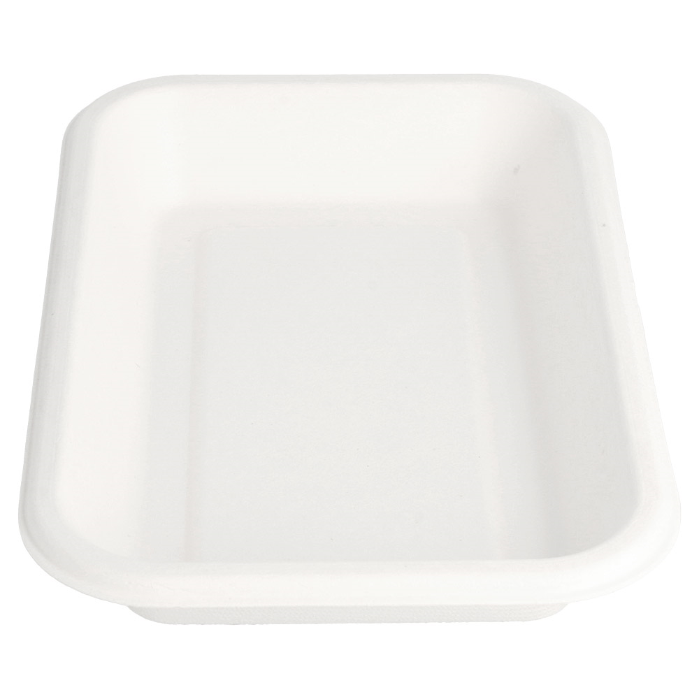 221.36-VASSOI 'BIONIC' 350 ML 18x12x2,5 CM BIANCO BAGASSA (50 u.)