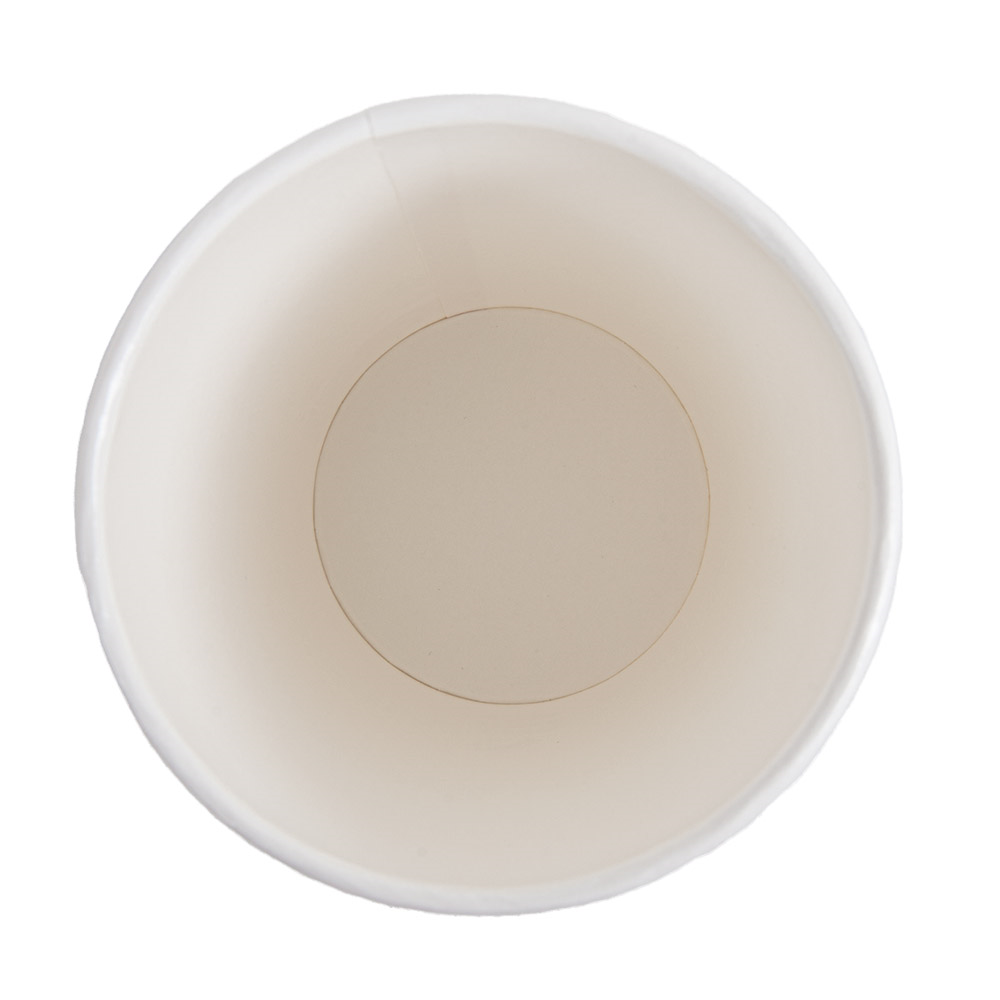 274.44-BICCHIERI BEVANDE FREDDE E CALDE 1 PARETE 'COMPOSTABLE' 480 ML - 16 oz 300 G/M2 Ø9/6x13,2 CM BIANCO CARTONE (50 u.)