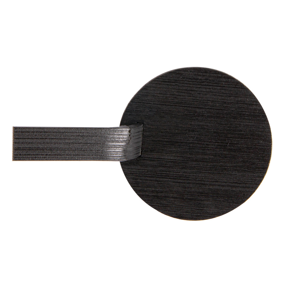 205.74-MINI PALETTE PER SNACKS 'BAMBOO' Ø 5 CM NERO BAMBÙ (100 u.)