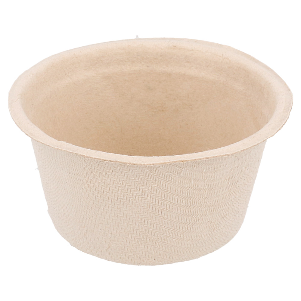 150.17-TERRINE BIONIC 55 ML Ø 6x3 CM NATURALE BAGASSA (50 u.)
