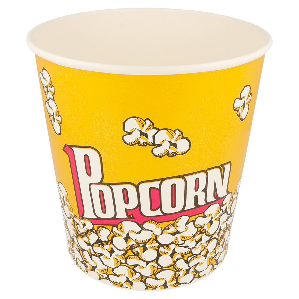 178.62-RECIPIENTI PER POPCORN 3900 ML 260 +20 PE G/M2 Ø 18,5/14,5x19,5 CM CARTONE (25 u.)