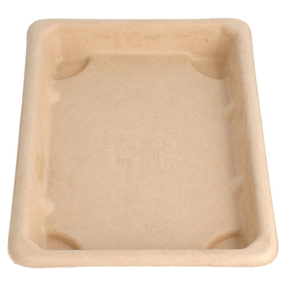 212.94-SCATOLE SUSHI 'BIONIC' 16,5x11,5x1,5 CM NATURALE BAGASSA (50 u.)