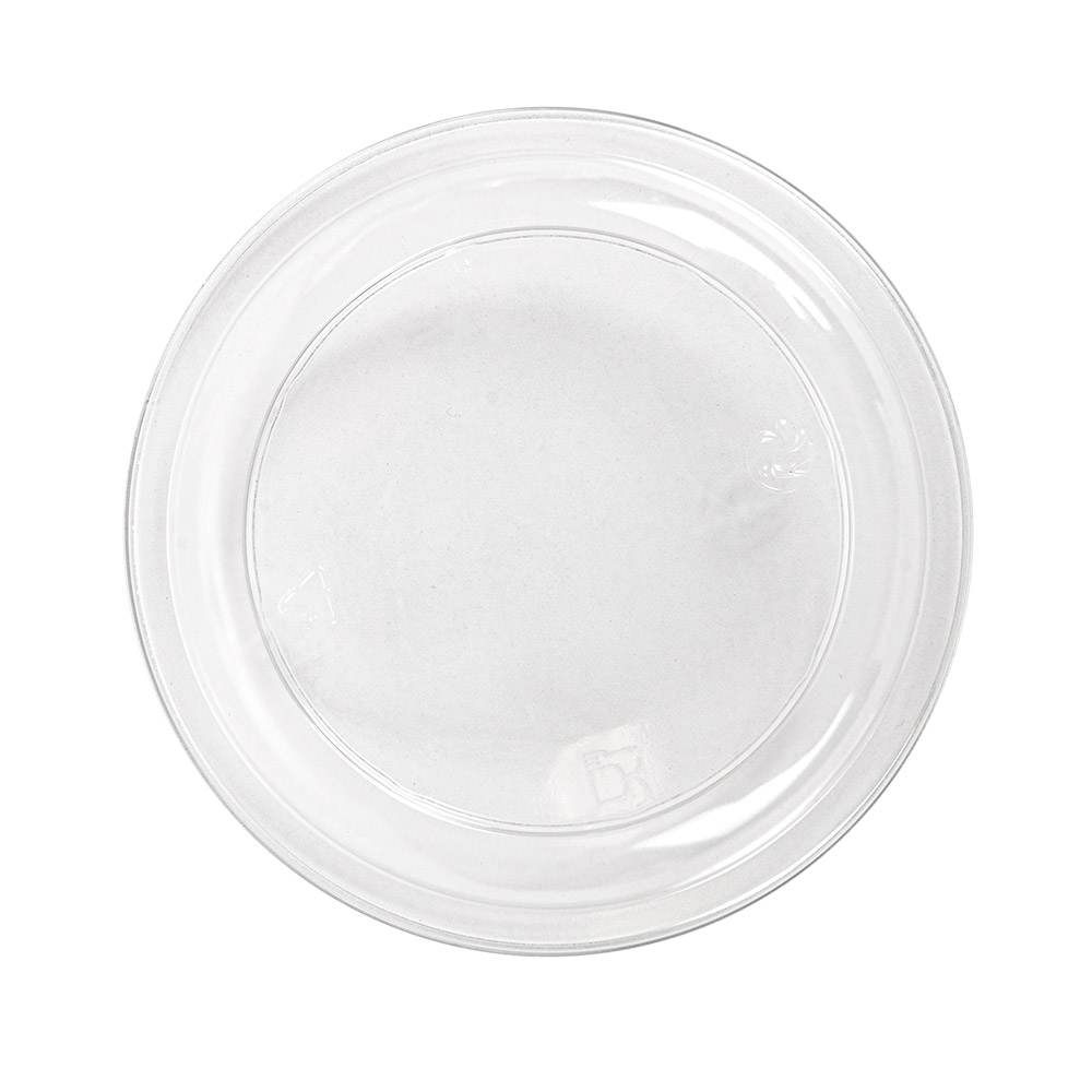 260.51-COPERCHI BASSI PER TERRINE 260.48/49/50 Ø 10,2x1,3 CM TRASPARENTE RPET (60 u.)