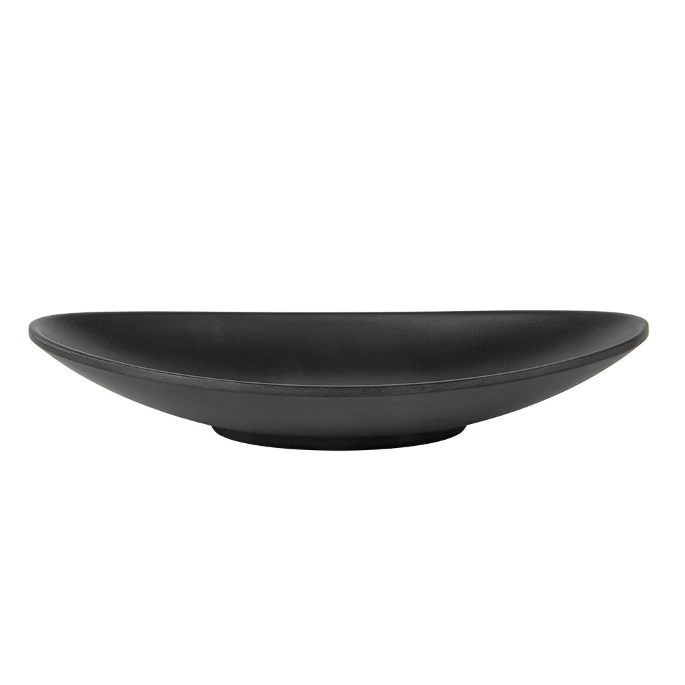 262.25-CIOTOLE OVALI ASAMI WARE 18,2x10,1x3 CM NERO MELAMINA (1 u.)