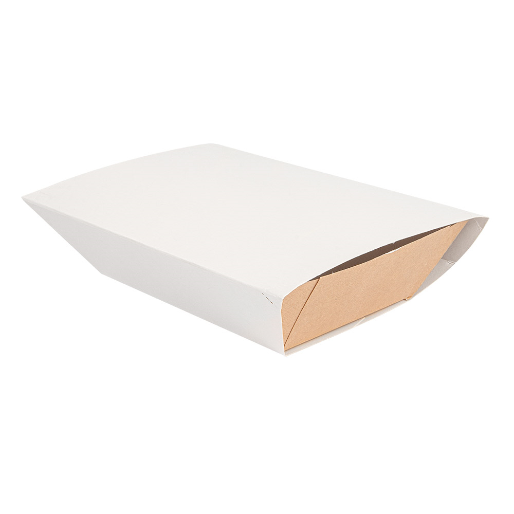 253.04-COPERCHI PER BARCHETTE 'THEPACK' 2400 G 17x9,8x7 CM BIANCO CARTONE NANO-MICRO (100 u.)