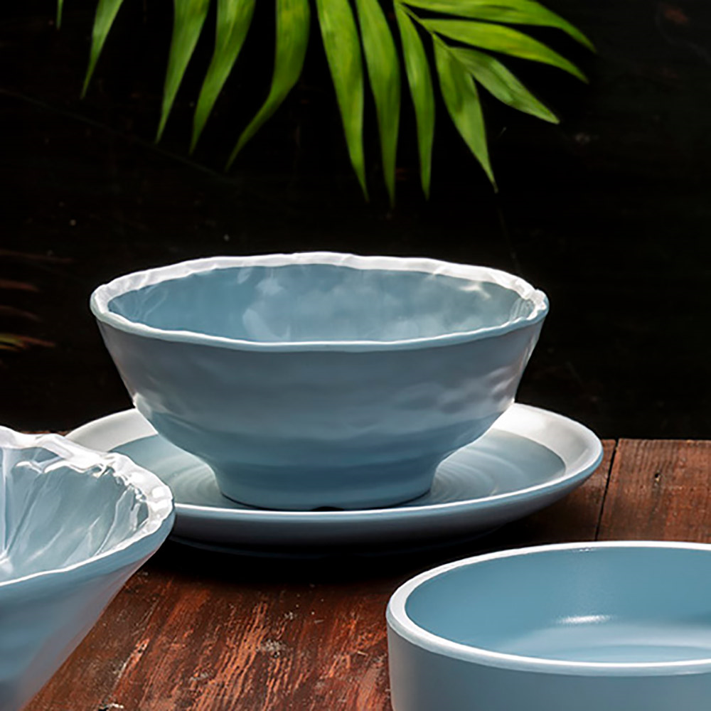 279.36-CIOTOLE ASAMI WARE Ø 16x8,2 CM BLU MELAMINA (1 u.)