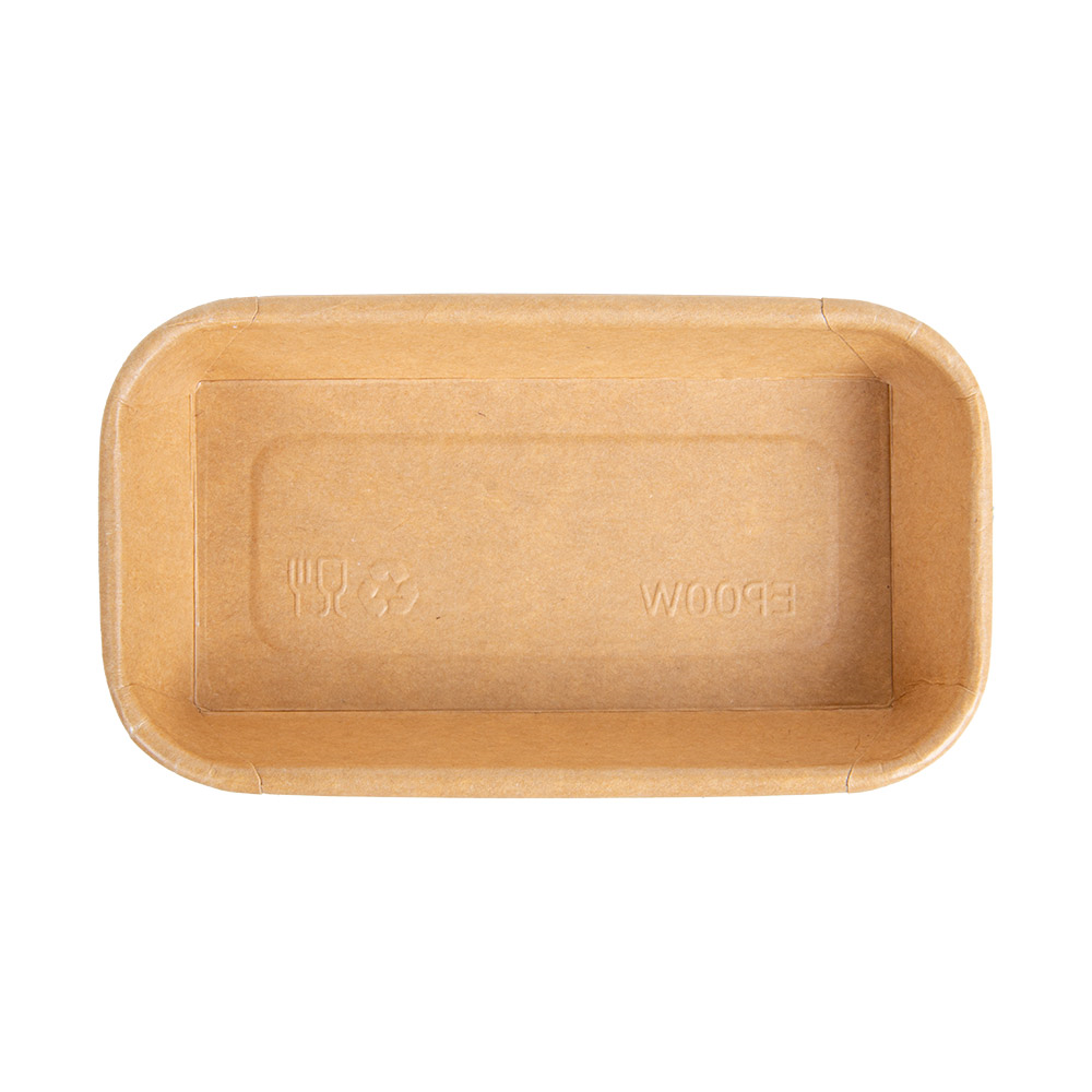 268.80-RECIPIENTI PER "SUSHI" 20PE + 280 +16PE G/M2 14x8x2,4 CM NATURALE KRAFT (50 u.)