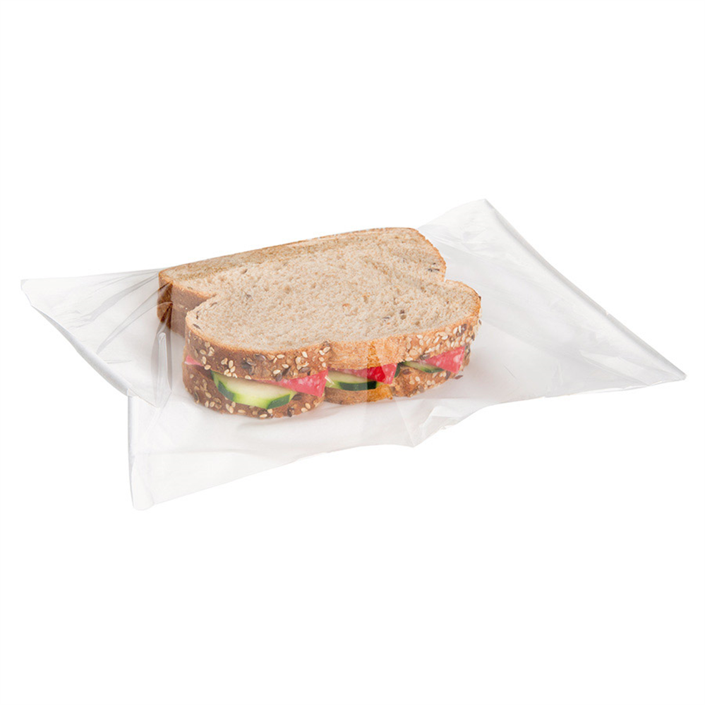 173.02-BUSTE CON FINESTRA DELI PACK 30 G/M2 + 13 PP 24x19/17 CM BIANCO KRAFT (500 u.)