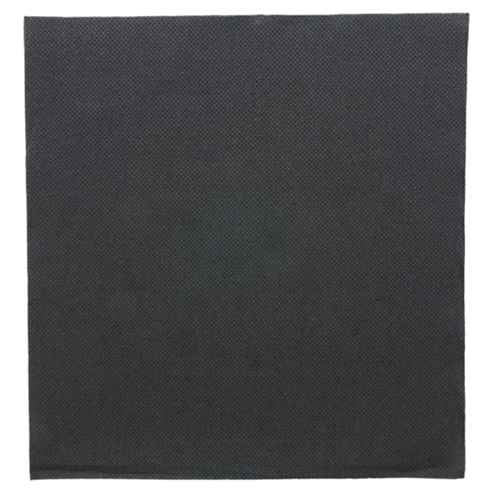 101.86-TOVAGLIOLI ECOLABEL 'DOUBLE POINT' 18 G/M2 39x39 CM NERO TISSUE (50 u.)