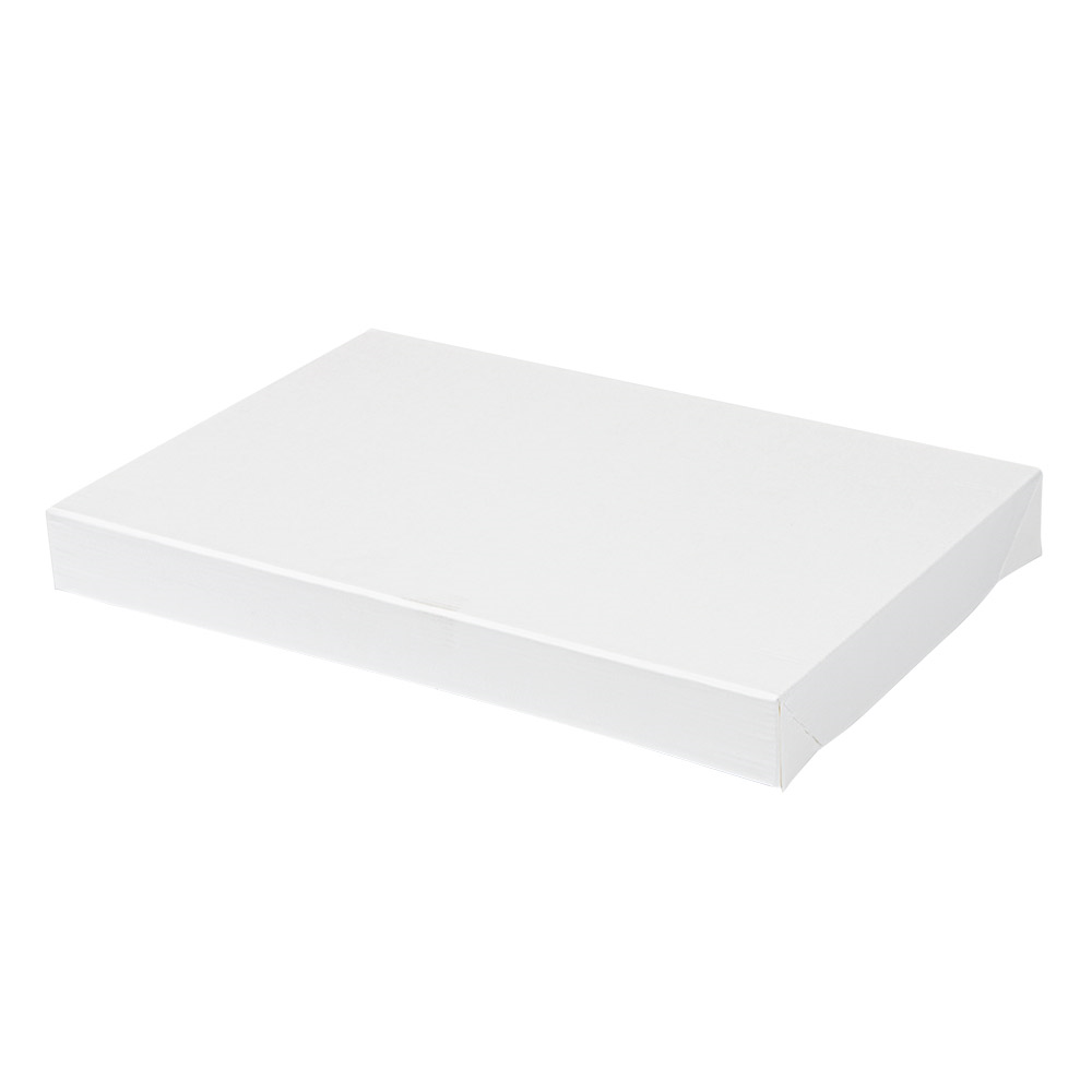 254.75-COPERCHI SENZA FINESTRA PER SCATOLE 254.71 THEPACK 22x15x2 CM BIANCO CARTONE NANO-MICRO (50 u.)