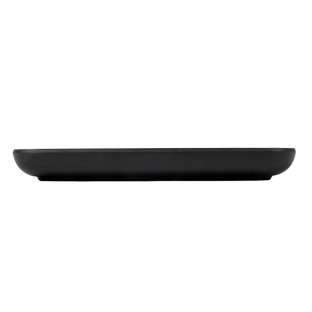 262.19-PIATTI PIANI QUADRATE ASAMI WARE 19x19x2 CM NERO MELAMINA (1 u.)