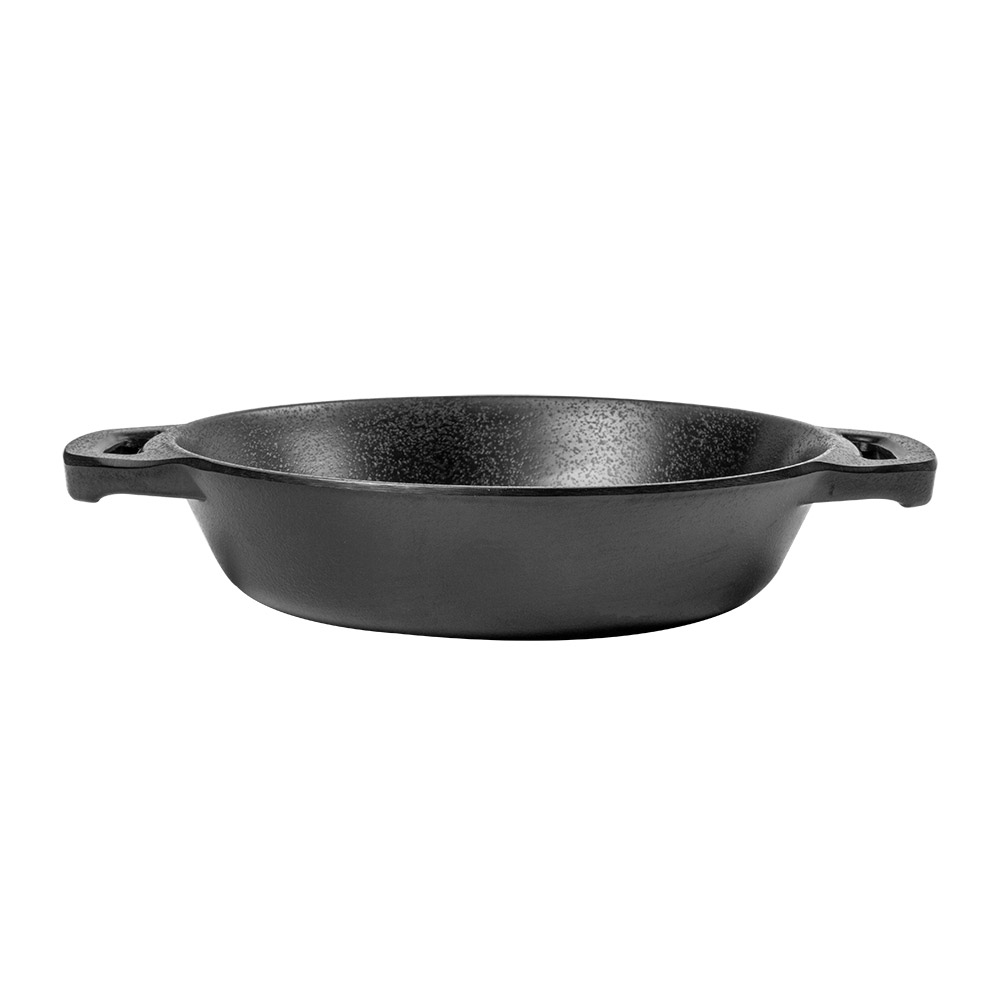 225.89-PENTOLE CUCINA CON MANIGLIE SENZA COPERCHIO ASAMI WARE 300 ML Ø14,5x3,5 CM NERO MELAMINA (1 u.)