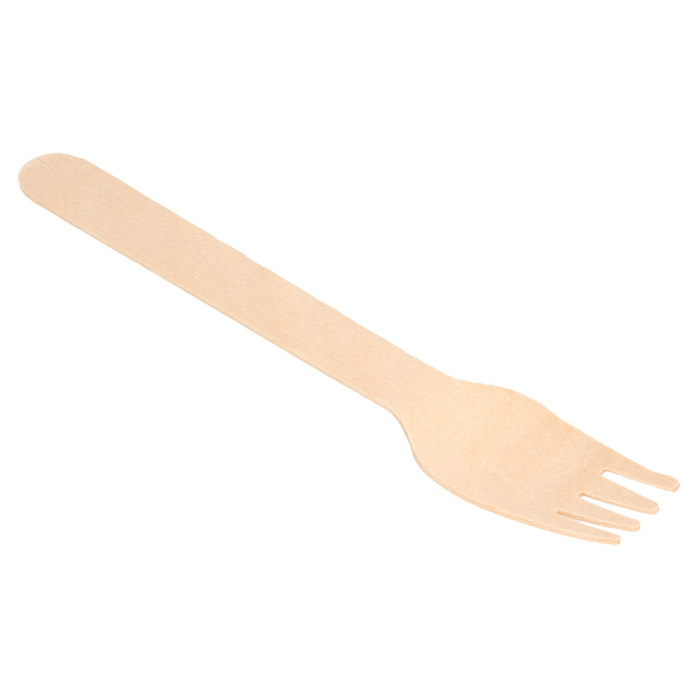 166.95-FORCHETTA 'WOOD' MAKAN 15,5 CM NATURALE LEGNO (100 u.)