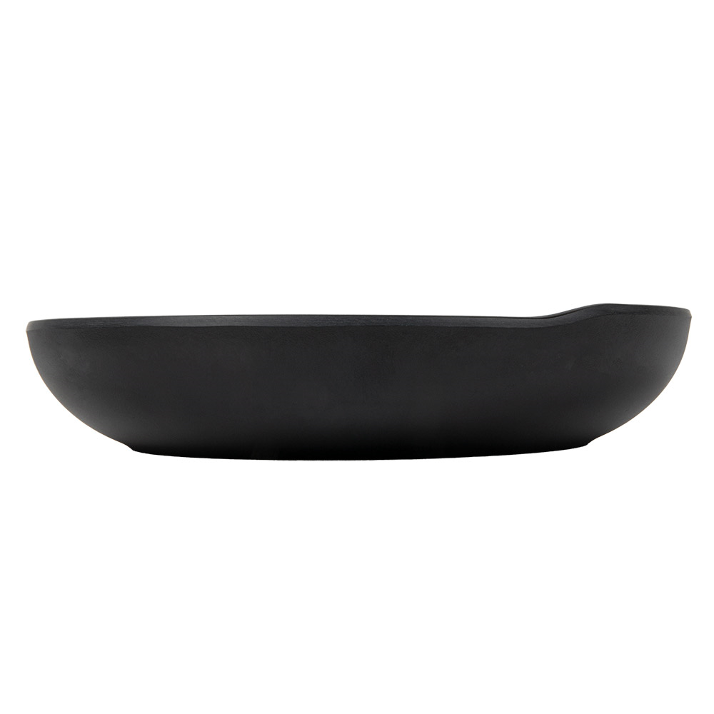 262.17-PIATTI PROFONDI ASAMI WARE Ø 20,5x4 CM NERO MELAMINA (1 u.)