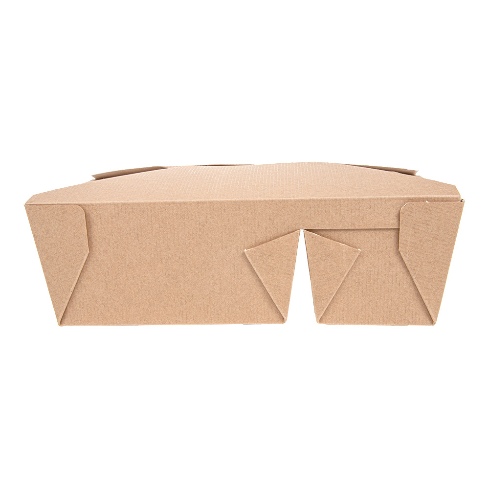258.47-SCATOLE AMERICANE 2 SCOMPARTI THEPACK 1320 + 660 ML 19,6x14x6,2 CM NATURALE CARTONE NANO-MICRO + PP (50 u.)