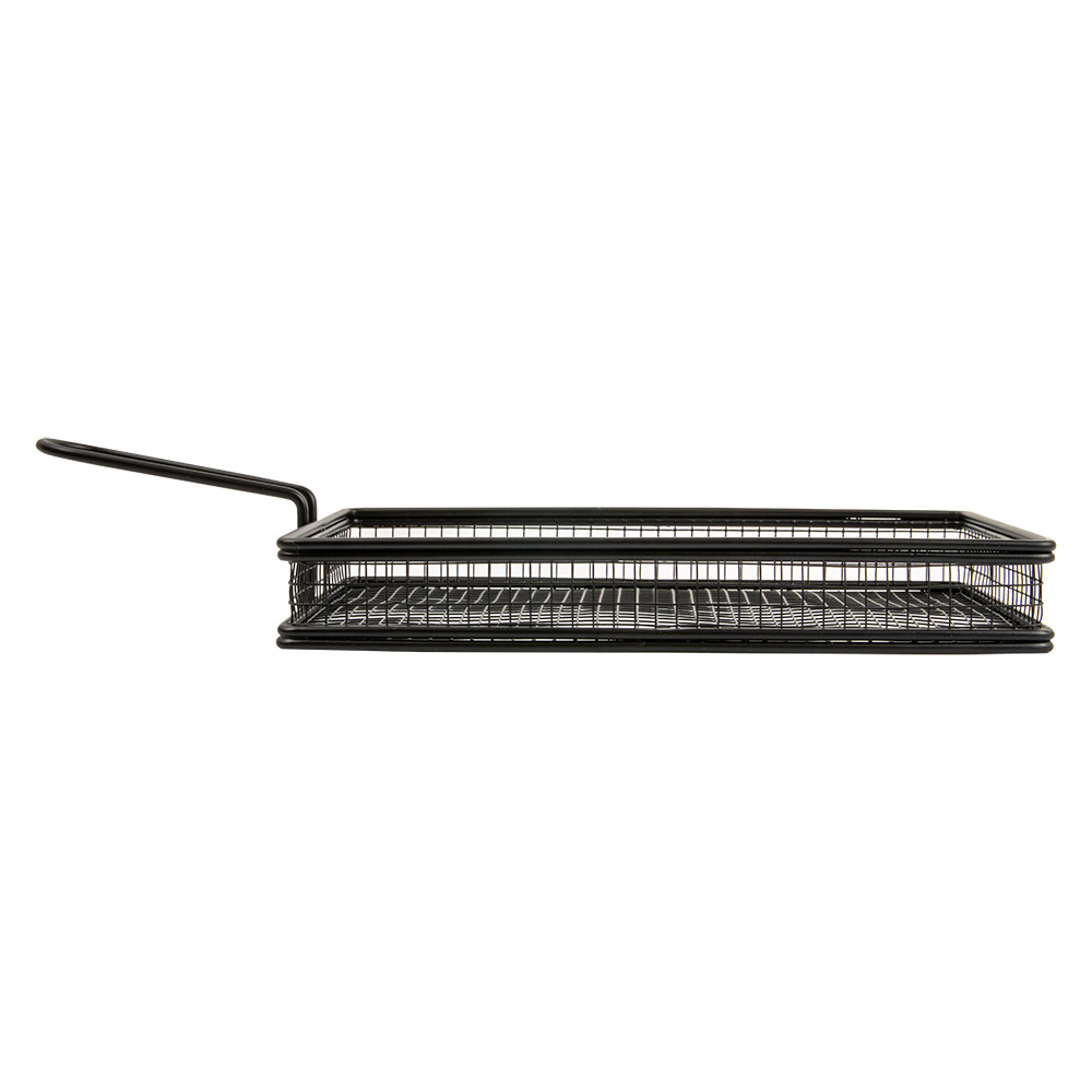 228.79-MINI FRIGGITRICI ALLUNGATE 24x15x3,5 CM NERO ACCIAIO (1 u.)