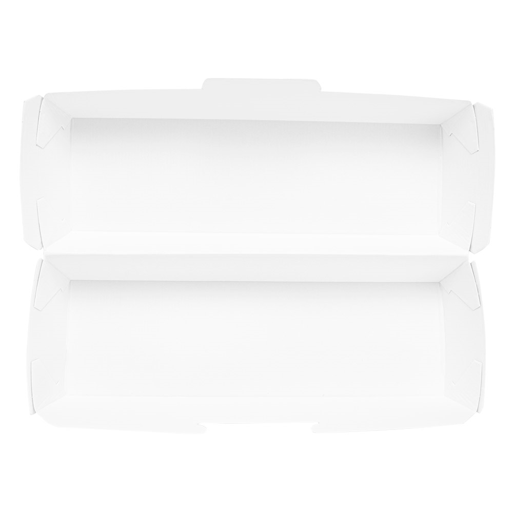 252.13-VASCHETTE "HOT DOG" 'THEPACK' 23,2x9x6,3 CM NERO CARTONE NANO-MICRO (50 u.)