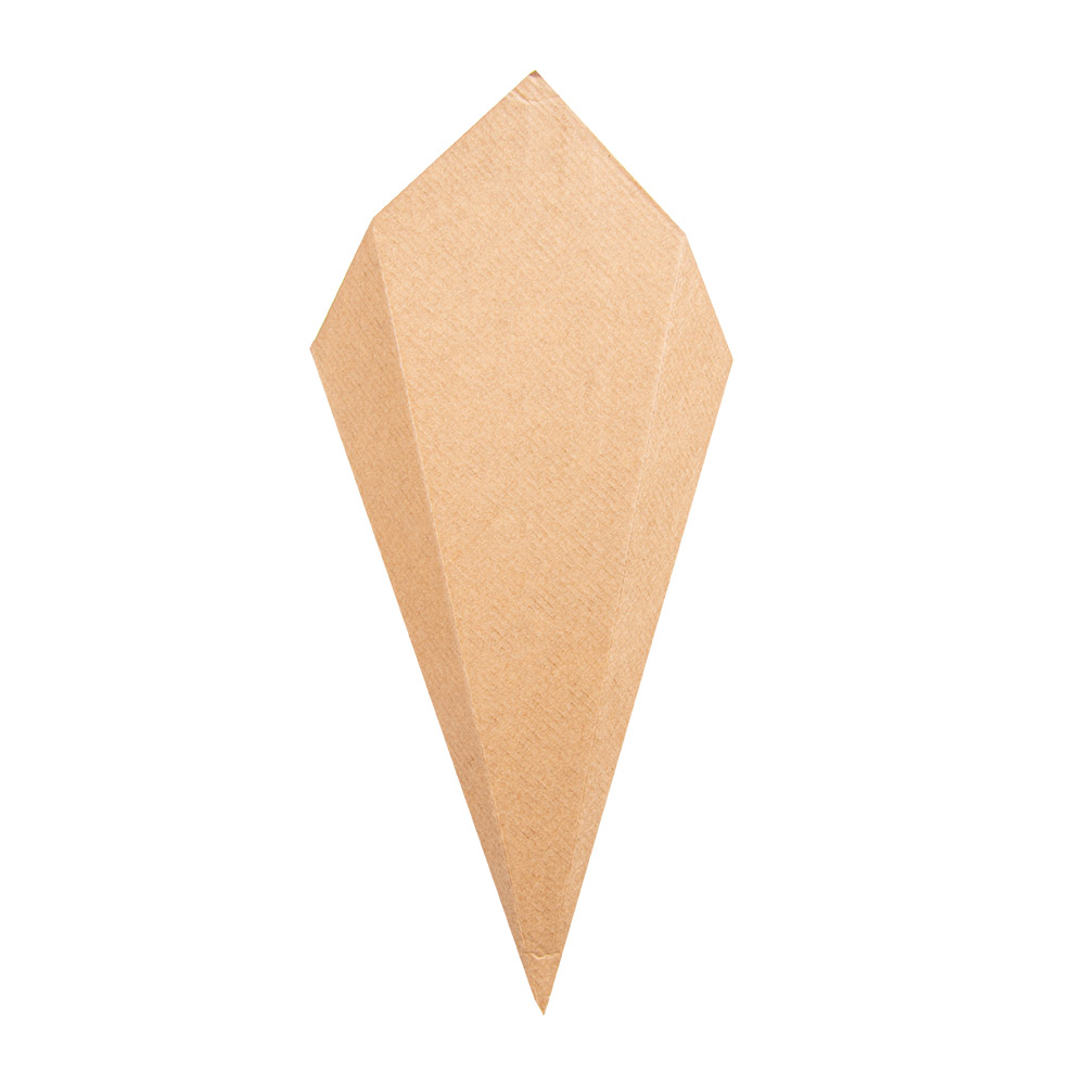 234.44-CONI PER FRITTI 'THEPACK' 100 G 12,8x21,7 CM NATURALE CARTONE NANO-MICRO (200 u.)
