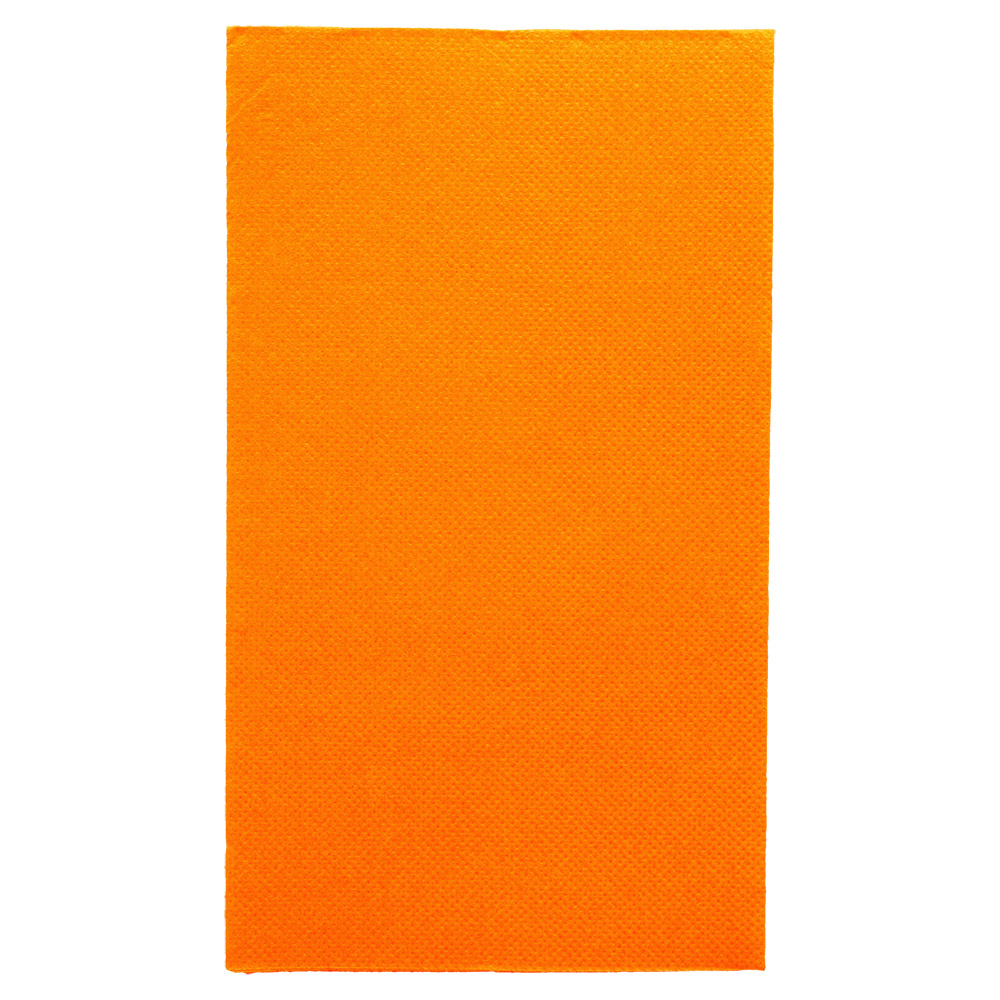 153.47-TOVAGLIOLI ECOLABEL P.1/6 'DOUBLE POINT' 18 G/M2 33x40 CM ARANCIO CHIARO TISSUE (50 u.)