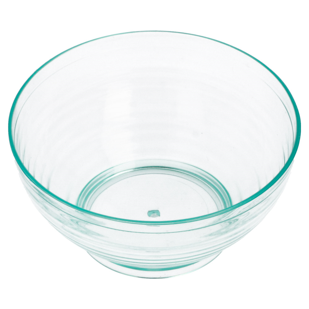 129.92-CONTENITORI APERITIVO CIOTOLA Ø 7,2x3,5 CM VERDE ACQUA PS (30 u.)