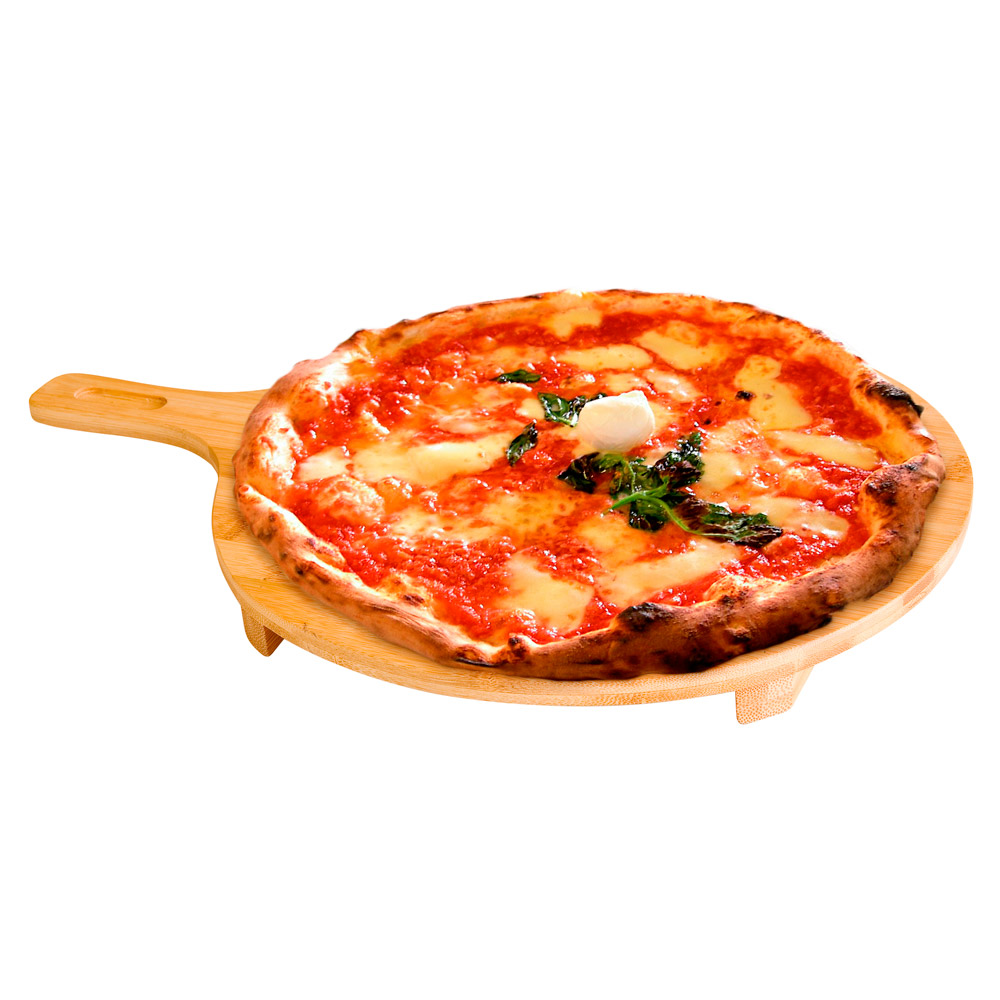 199.44-PALETTA PIZZA 'BAMBOO' Ø 29x2,5 CM NATURALE BAMBÙ