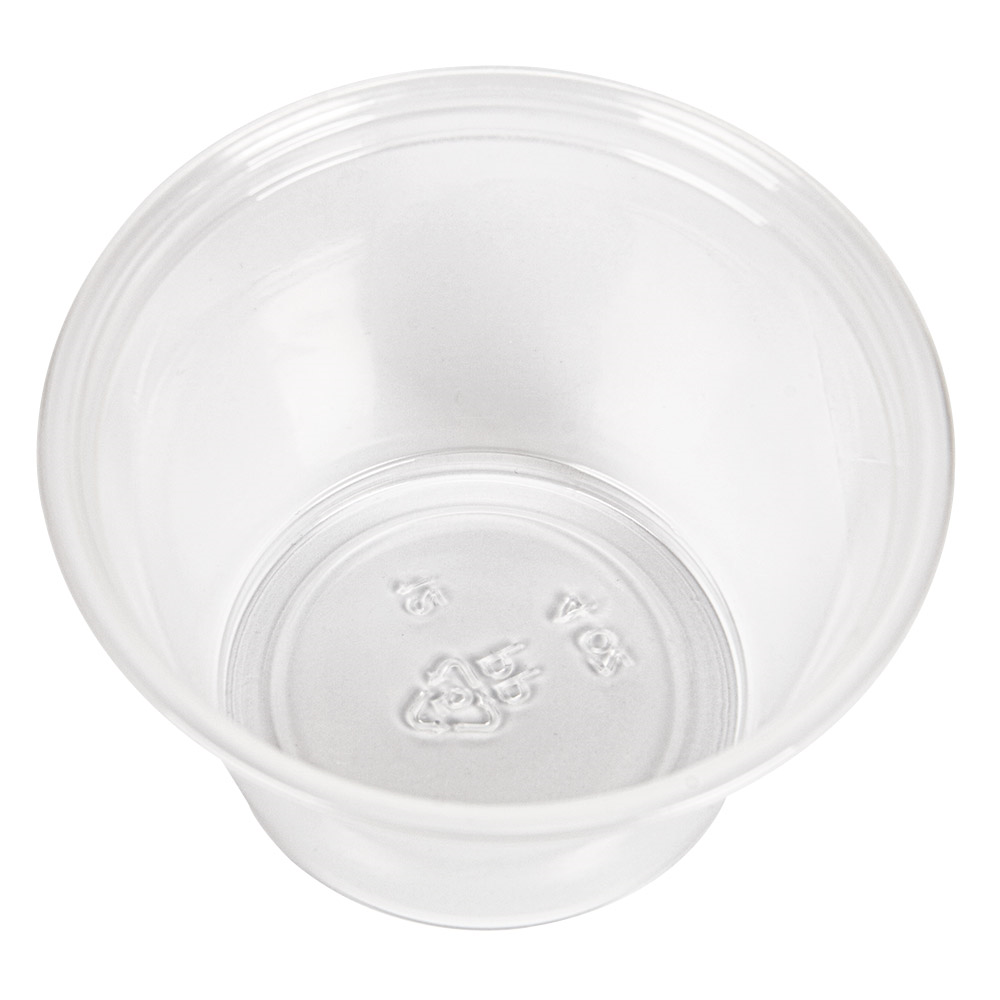 215.16-50 COPPETTE PICCOLE + 50 COPERCHI 120 ML Ø7,4x4,6 CM TRASPARENTE PP