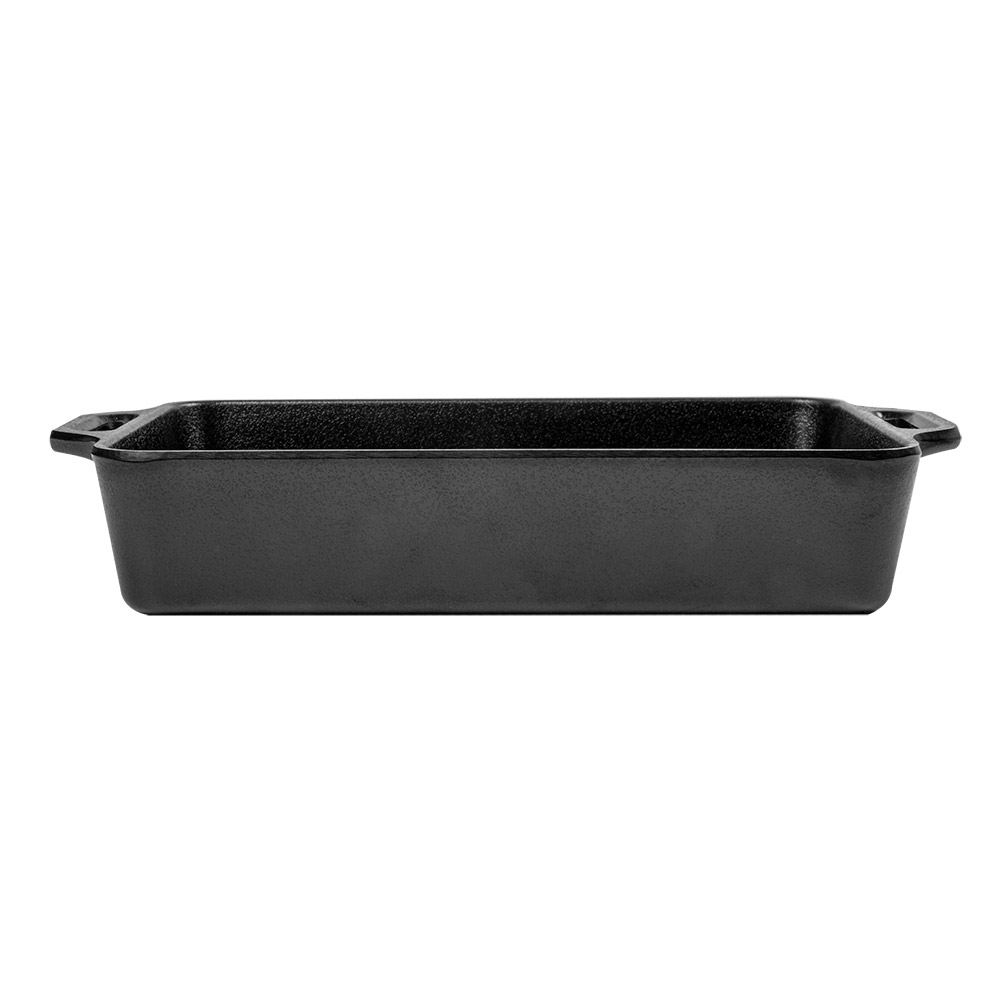 225.87-MINI VASSOI CON MANICI ASAMI WARE 250 ML 16,5x11x3,5 CM NERO MELAMINA (1 u.)