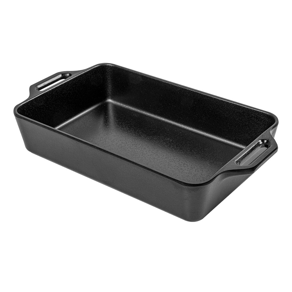 225.87-MINI VASSOI CON MANICI ASAMI WARE 250 ML 16,5x11x3,5 CM NERO MELAMINA (1 u.)