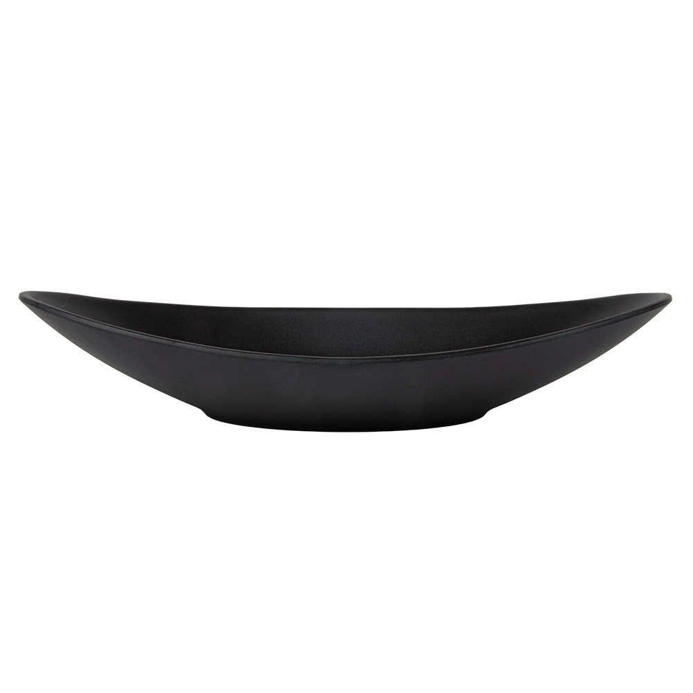 262.26-CIOTOLE OVALI ASAMI WARE 31,5x16,5x6 CM NERO MELAMINA (1 u.)