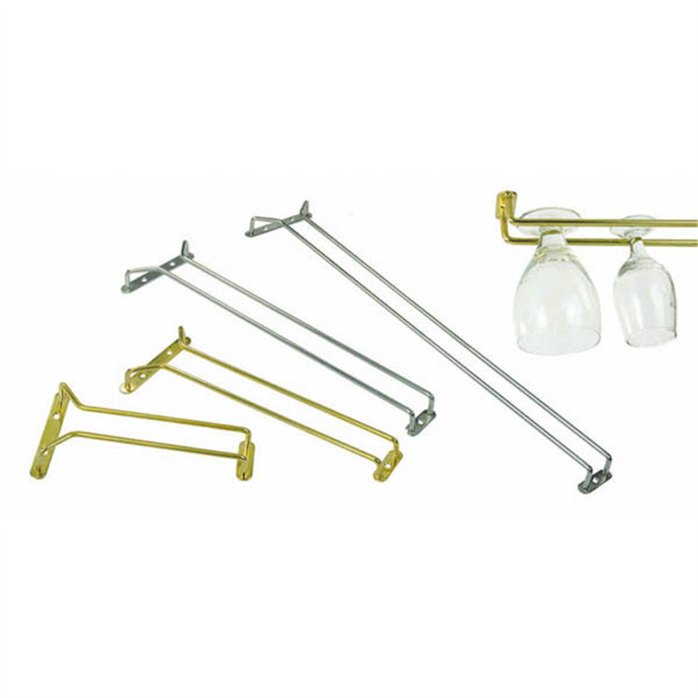 157.71-RACK PER COPPE 41 CM ORO ACCIAIO