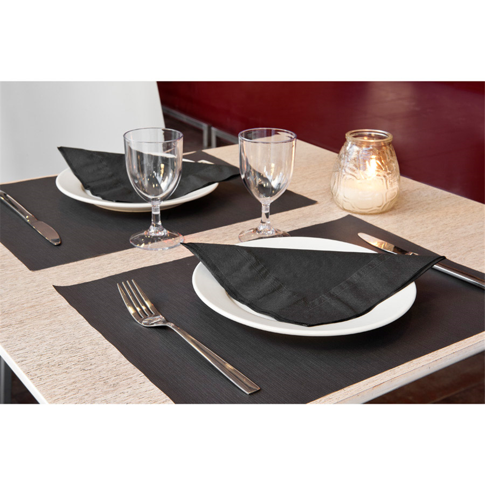 101.91-TOVAGLIETTE 48 G/M2 31x43 CM NERO CELLULOSA (500 u.)