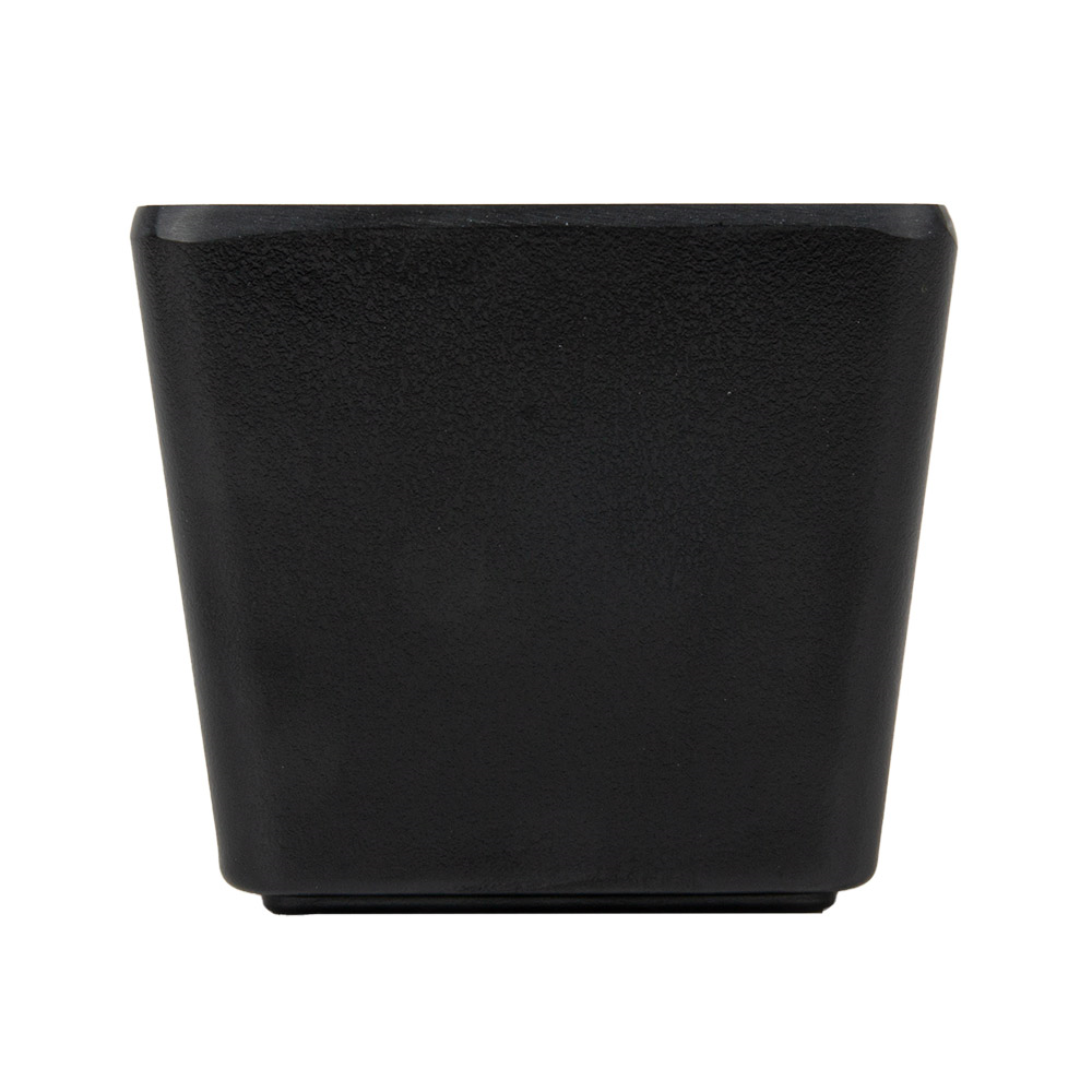 262.27-BICCHIERE QUADRATE ASAMI WARE 6,8x6,8x5,8 CM NERO MELAMINA (1 u.)