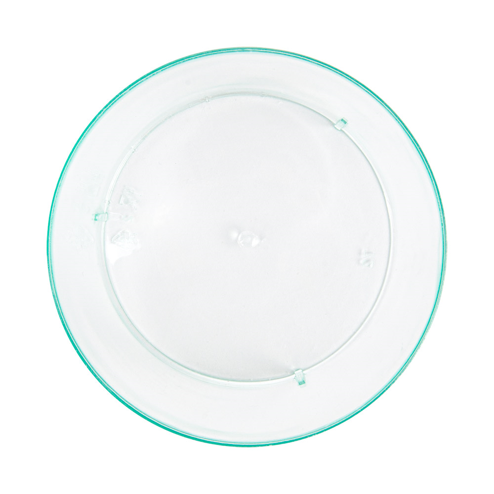 140.53-CONTENITORI APERITIVO MINI 180 ML Ø 7,5x5,8 CM VERDE ACQUA PS (20 u.)