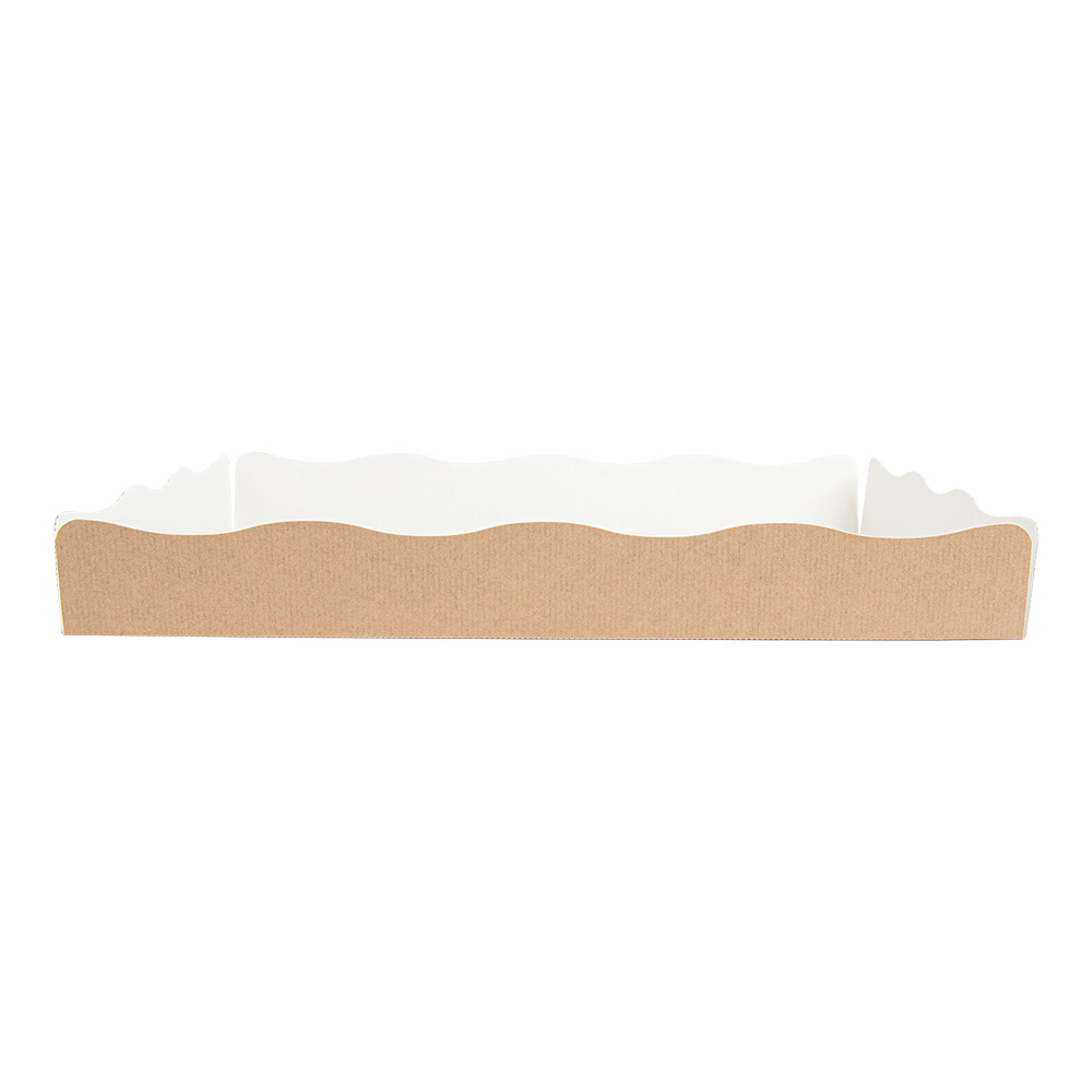 251.73-VASSOI + COPERCHIO 'THEPACK' 32x27x4 CM NATURALE CARTONE NANO-MICRO (50 u.)