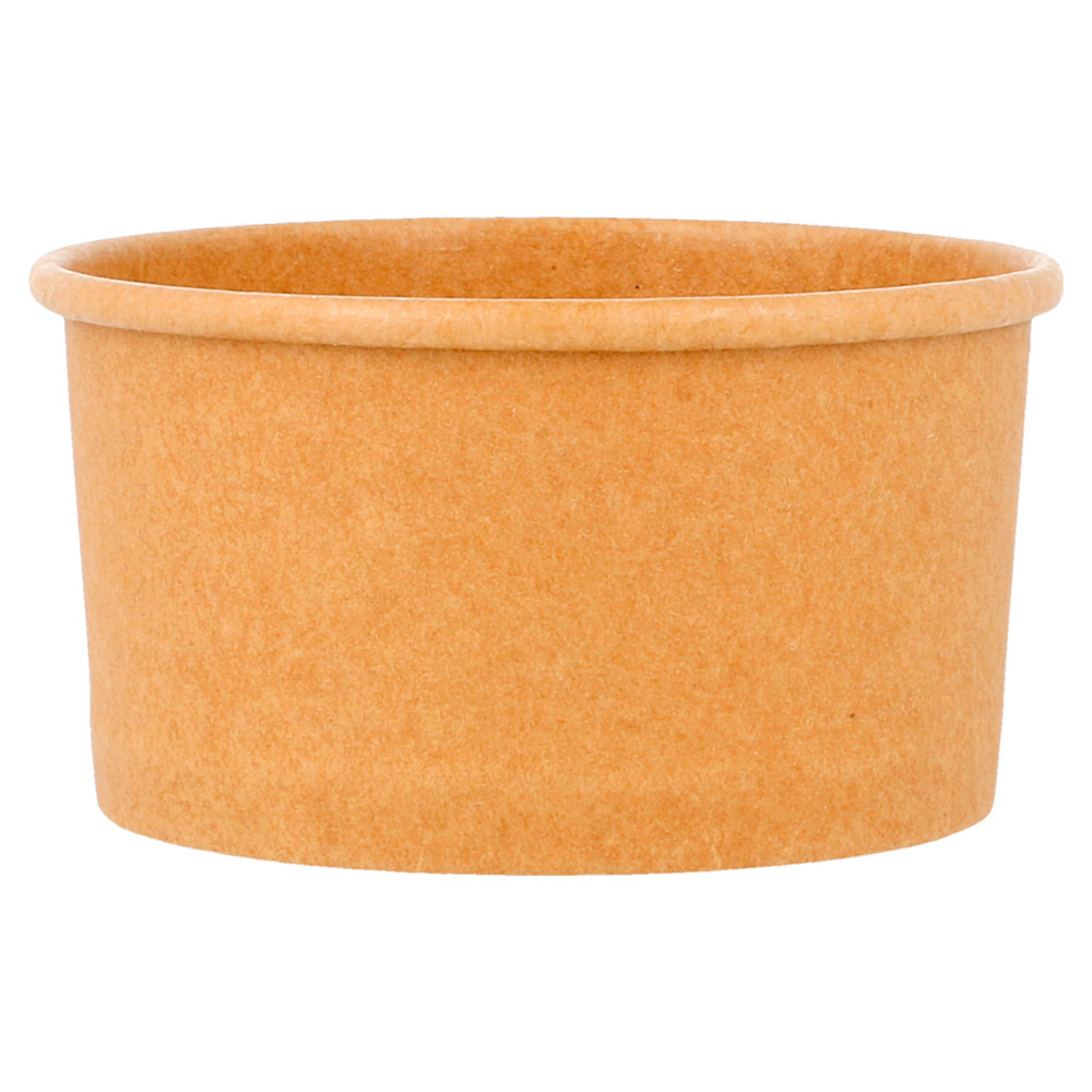 222.88-COPPETTA GELATI 90 ML 210 + 18 PE G/M2 Ø7,2x4 CM MARRONE CARTONE (50 u.)