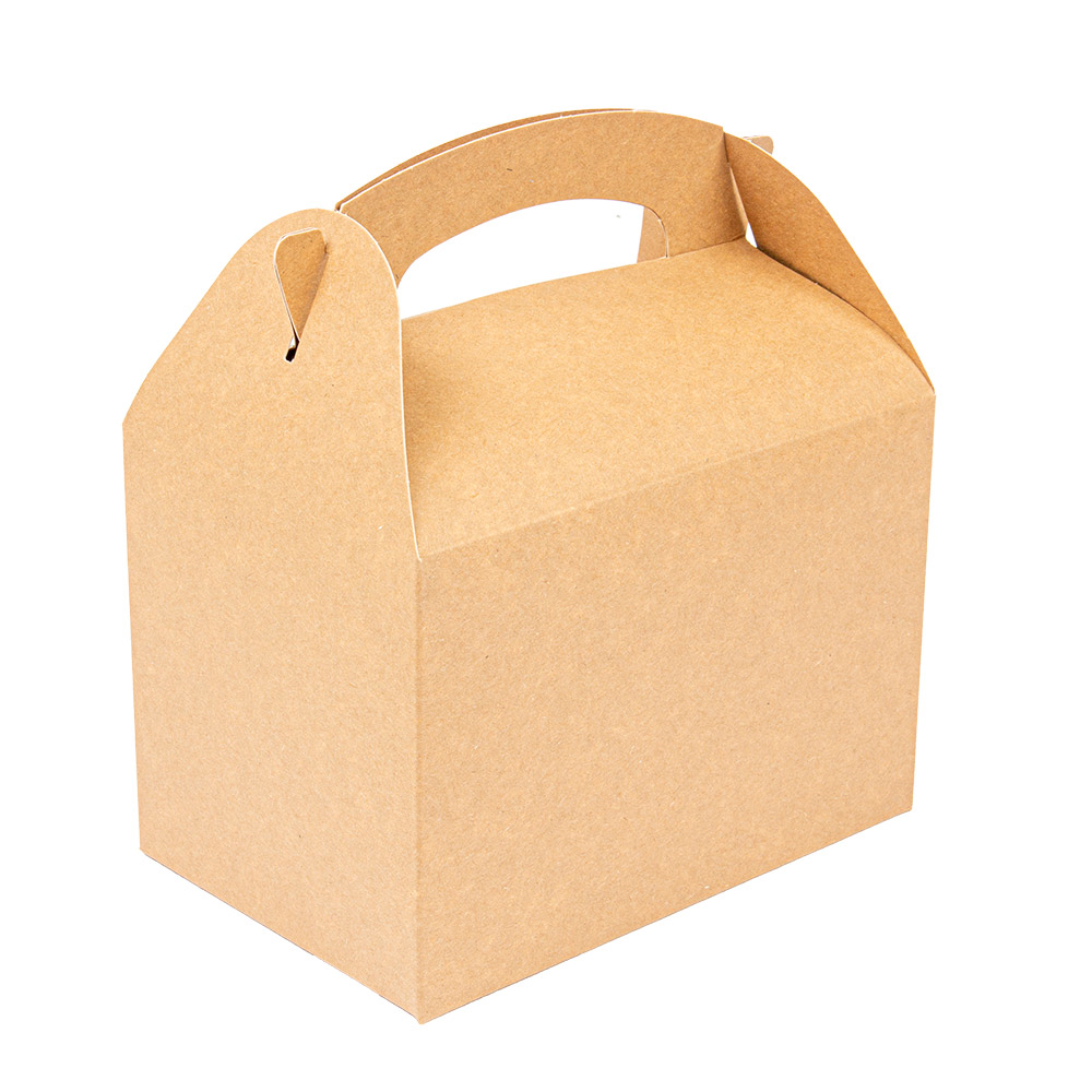 233.51-SCATOLE MENU BAMBINI 250 G/M2 15,50x10,50x17,50 CM NATURALE KRAFT (50 u.)