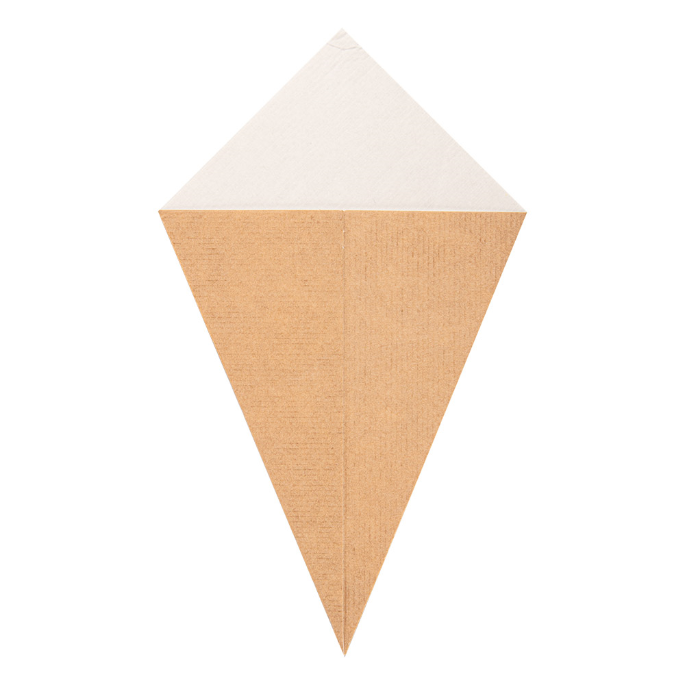 234.44-CONI PER FRITTI 'THEPACK' 100 G 12,8x21,7 CM NATURALE CARTONE NANO-MICRO (200 u.)
