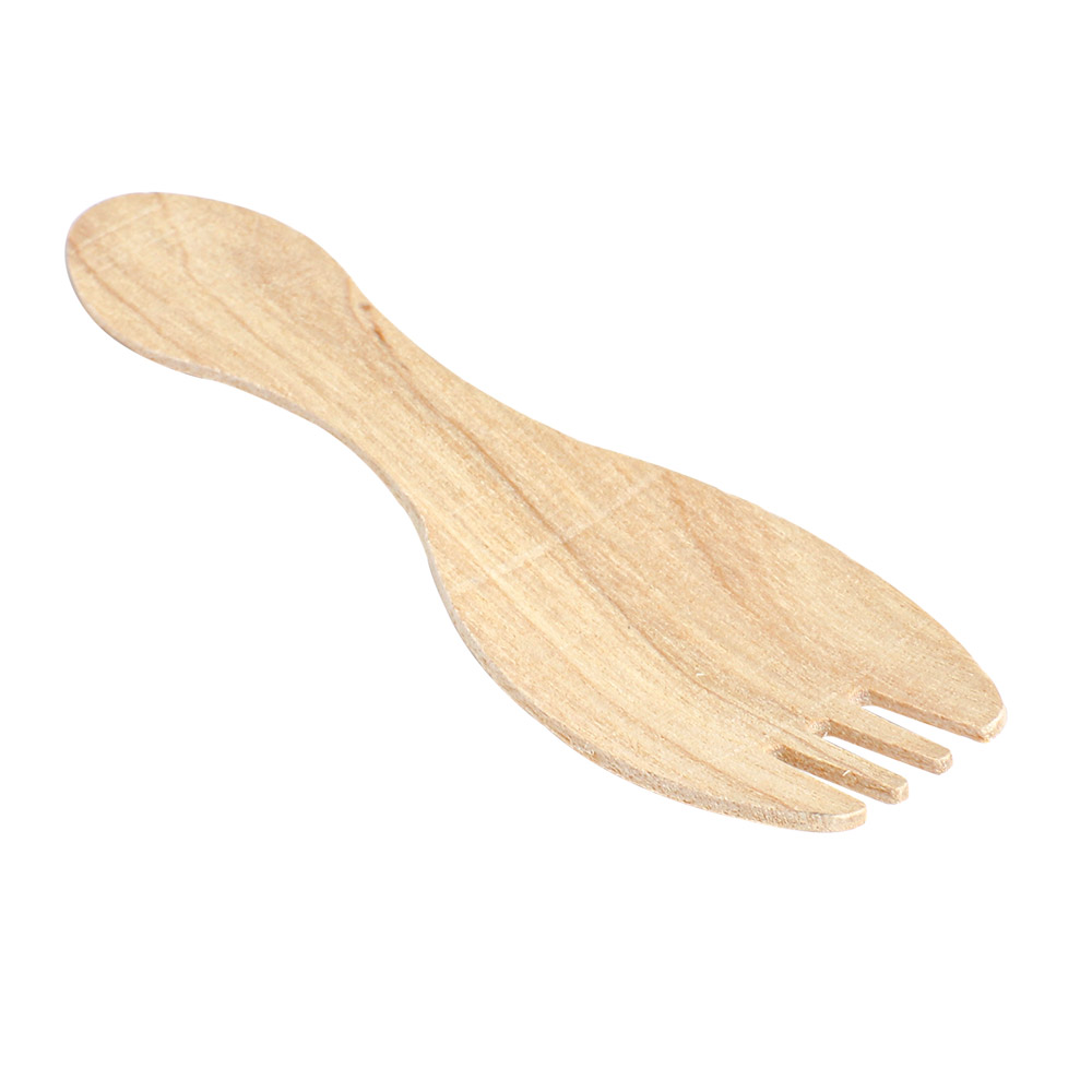 257.49-FORCHETTE IMBUSTATA WOOD 9,2 CM NATURALE LEGNO (100 u.)