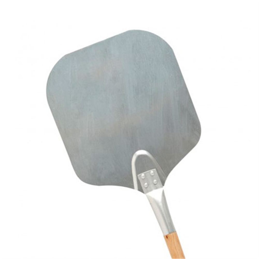 148.22-PALA DI PIZZA LATI AFILATI 30x35,6x132 CM ARGENTO ALLUMINIO