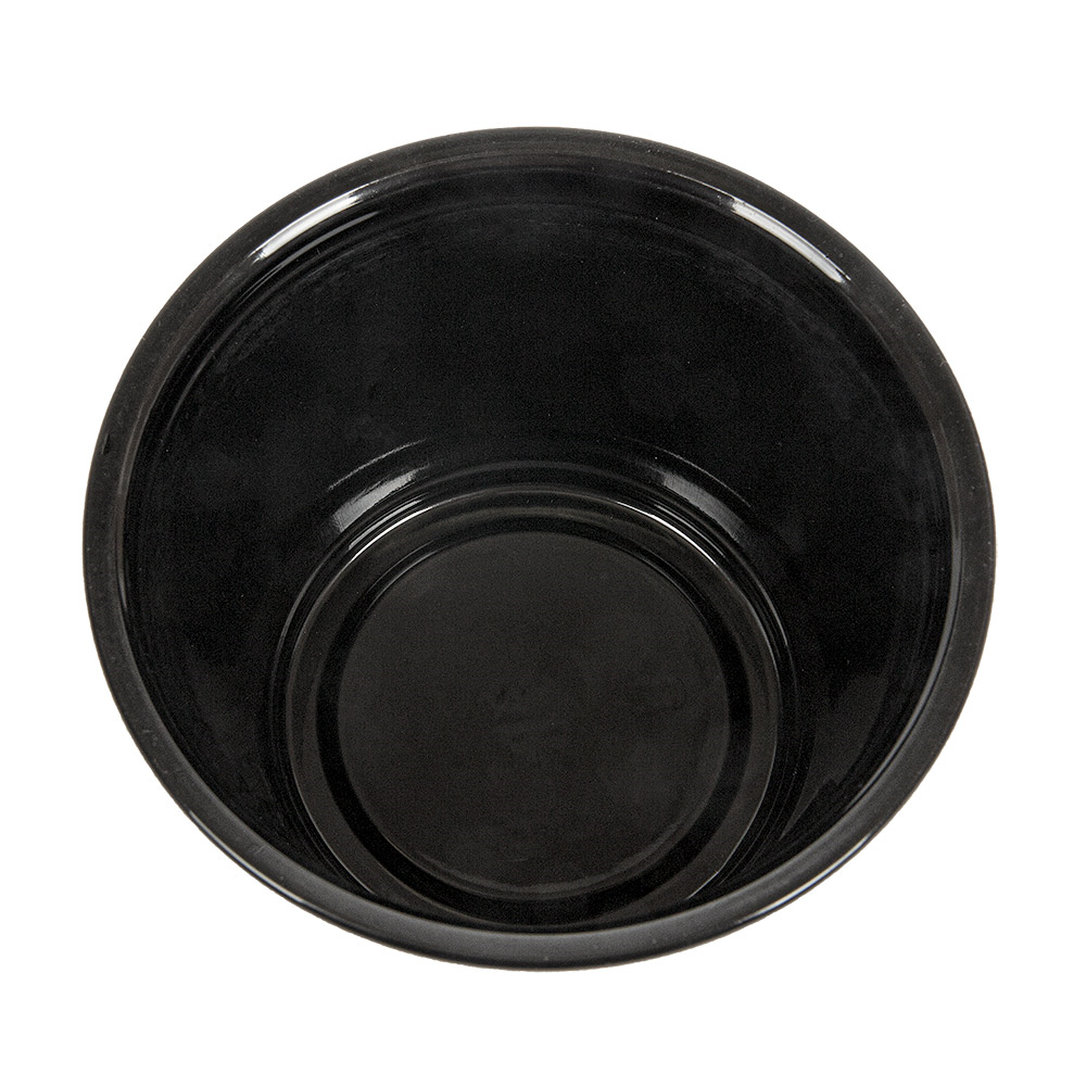 215.22-50 COPPETTE PICCOLE + 50 COPERCHI 120 ML Ø7,4x4,6 CM NERO PP