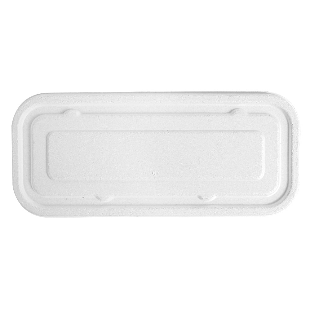 257.54-COPERCHI CODICI 257.51, 257.52, 257.53 'BIONIC' 500 ML 23,2x10,2x1 CM BIANCO BAGASSA (50 u.)
