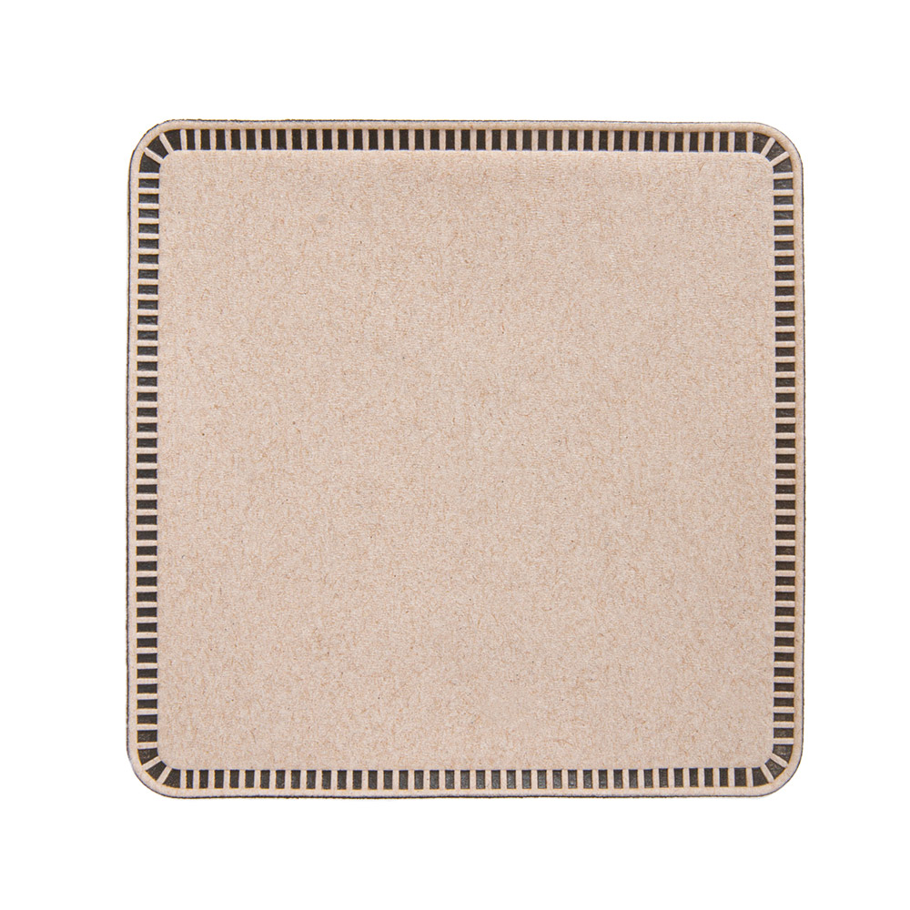 275.29-SOTTOBICCHIERI 9 VELI 186 G/M2 9x9 CM MARRONE TISSUE (250 u.)