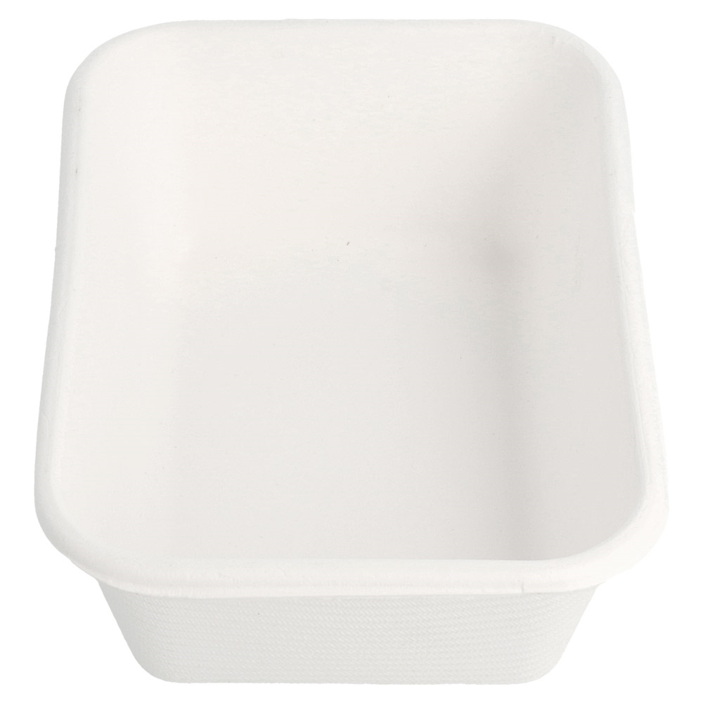 212.85-CONTENITORI 'BIONIC' 370 ML 13,5x9,6x4,2 CM BIANCO BAGASSA (50 u.)