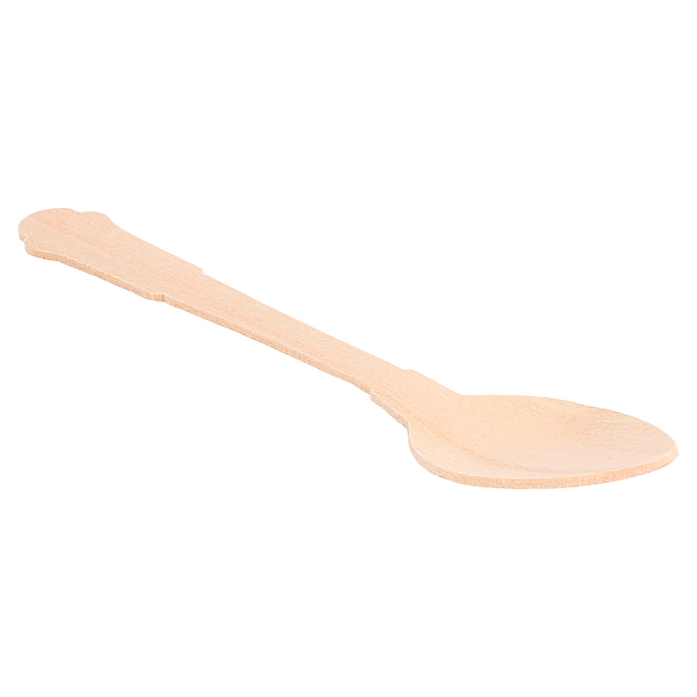 170.46-CUCCHIAINI CAFFE WOOD 12 CM NATURALE LEGNO (100 u.)
