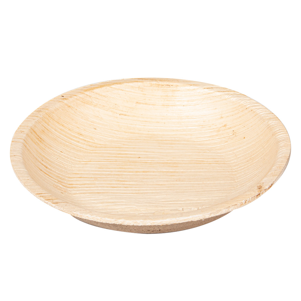 224.59-PIATTI ROTONDO 'ARECA' Ø 12,5x1,5 CM NATURALE ARECA (25 u.)