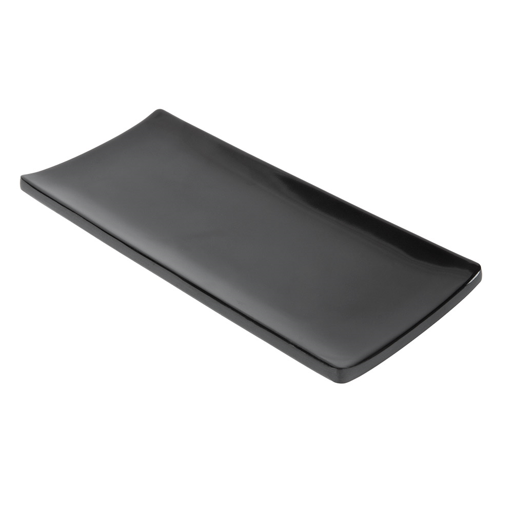 220.11-PIATTI SUSHI ASAMI WARE 23,5x10,3x2,3 CM NERO MELAMINA (1 u.)