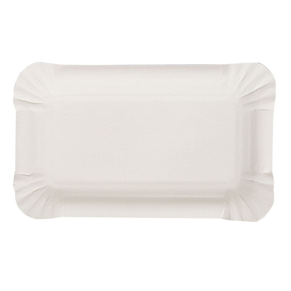 320.07-VASSOI PASTICCERIA - PICCOLI 285 G/M2 20x13 CM BIANCO CARTONE (250 u.)
