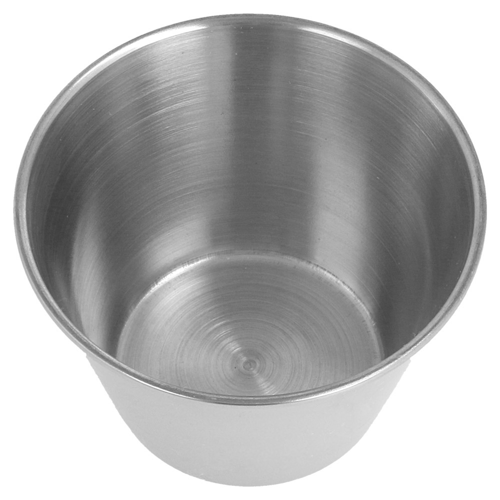 209.33-RAMEQUINS 'ARTINOX' 120 ML Ø 7,5x5 CM ARGENTO ACCIAIO INOX (1 u.)